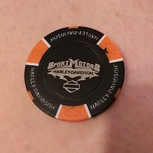 Harley Davidson poker chip